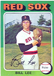 1975 Topps Baseball Cards      128     Bill Lee